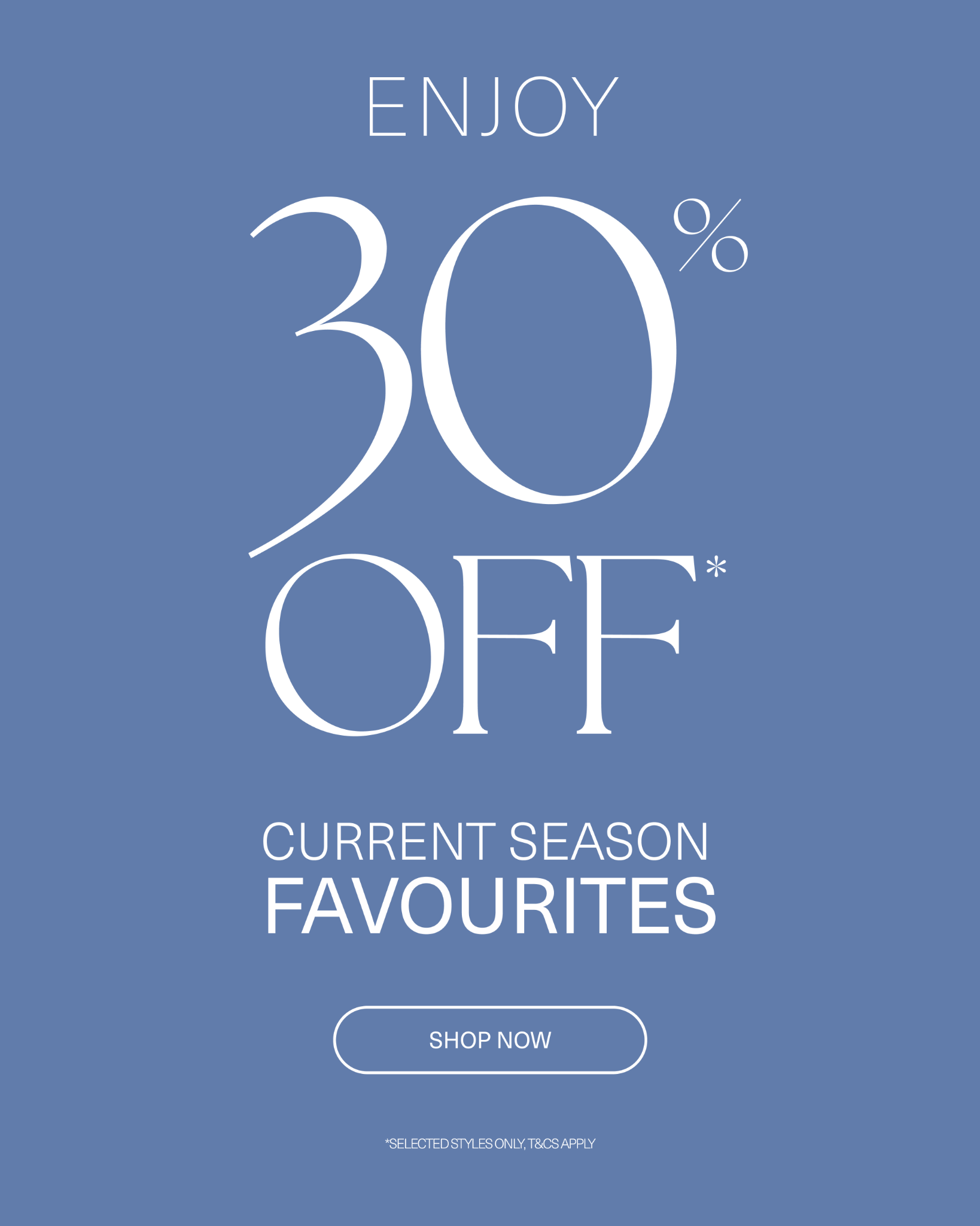 Blue Illusion Facebook ad: Limited Time Only
