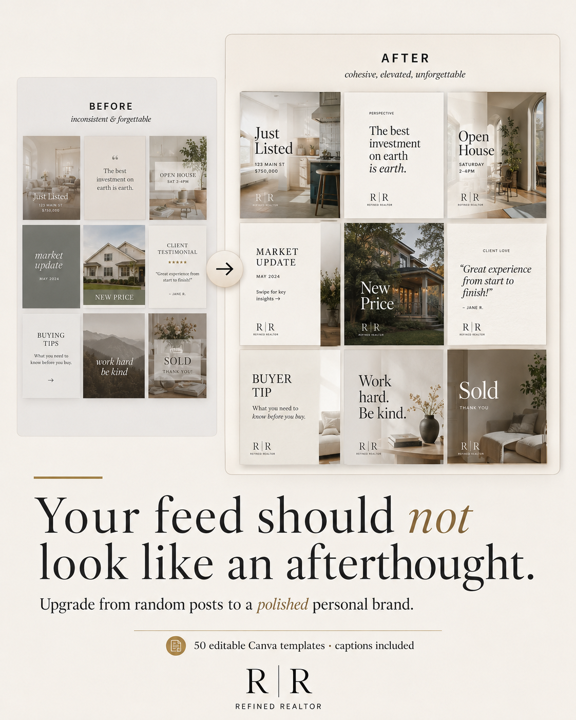 Refined Realtor Facebook ad