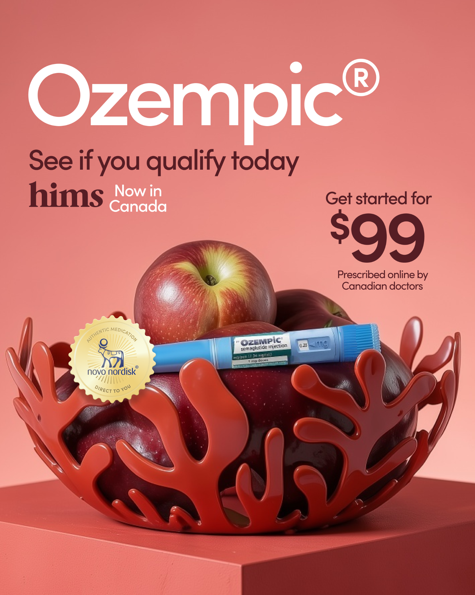 hims Facebook ad