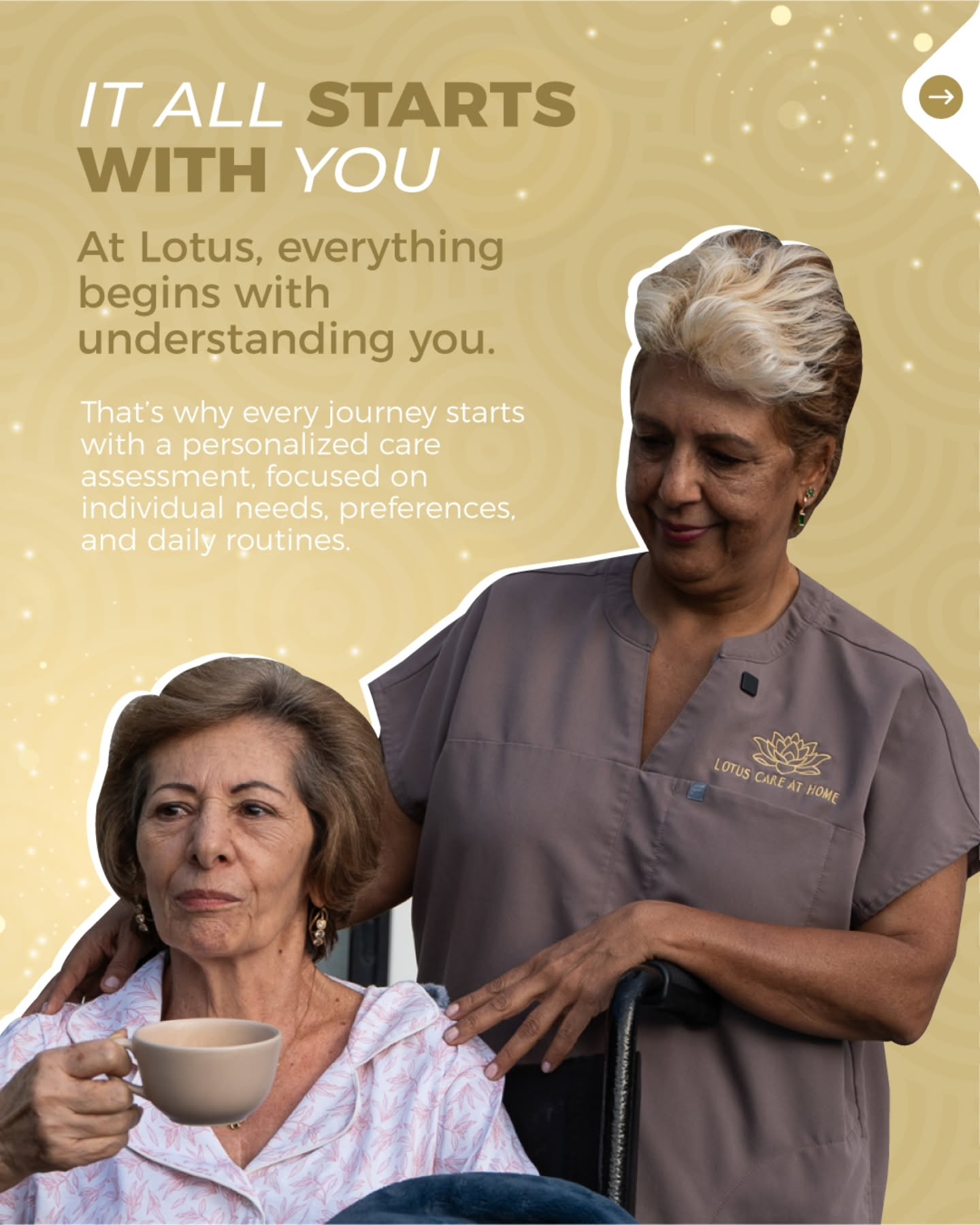 Lotus Care At Home Facebook ad