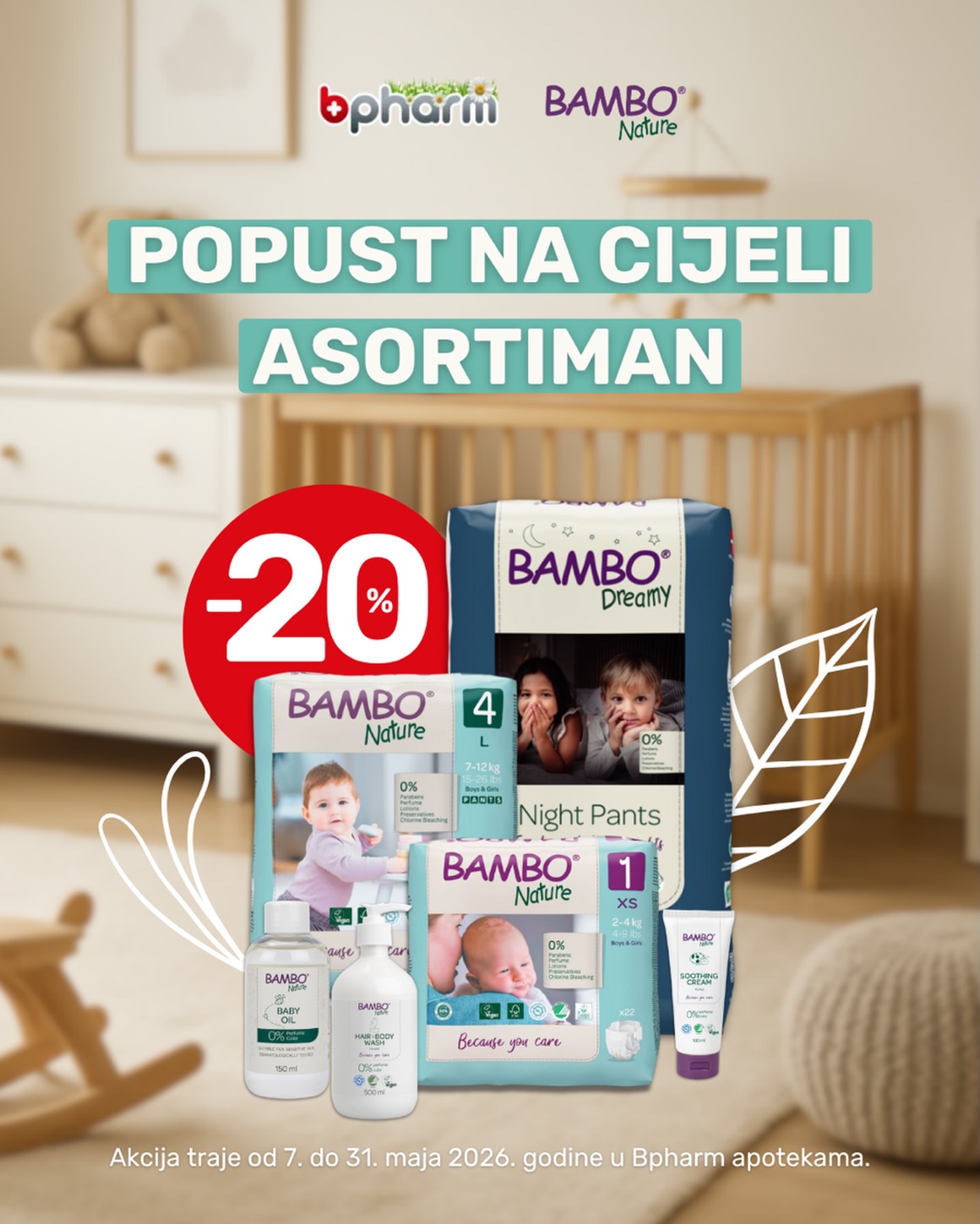Bambo Nature BiH Facebook ad
