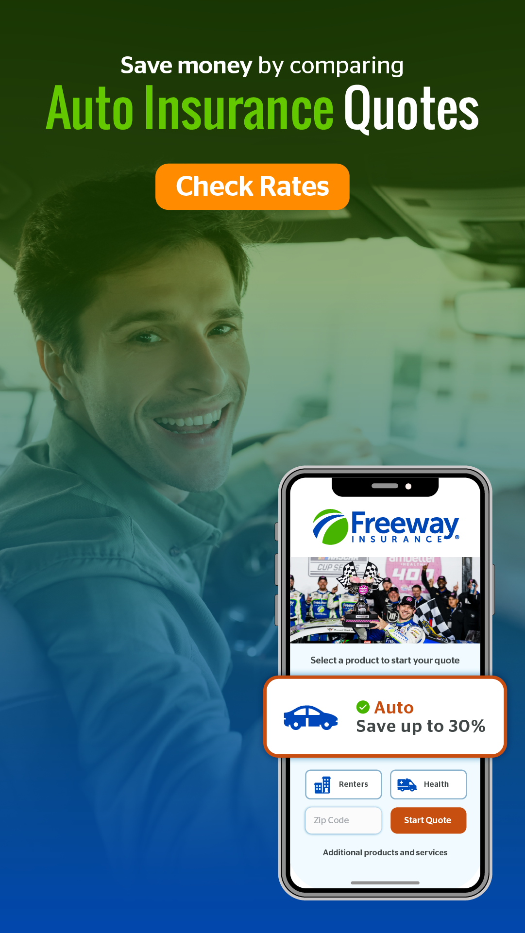 Freeway Insurance Facebook ad