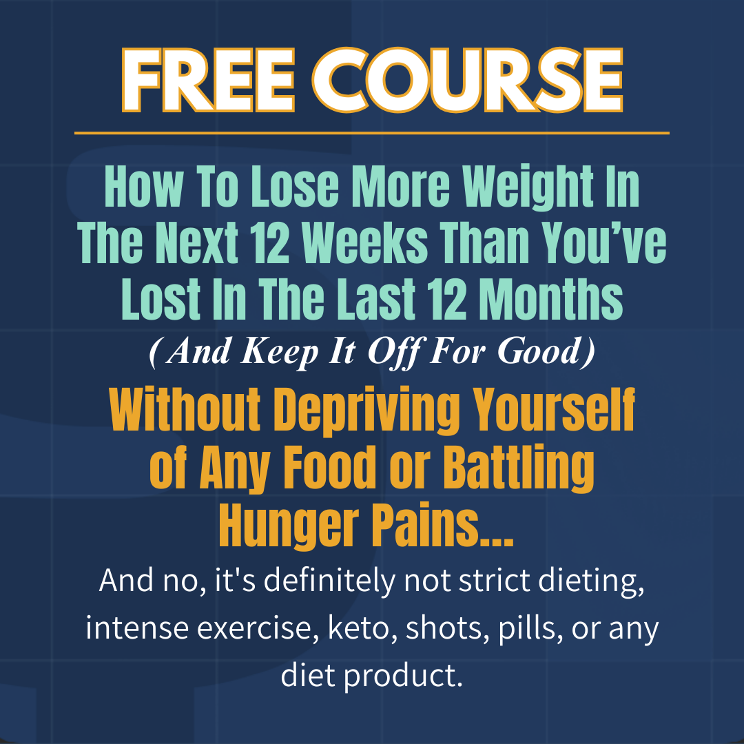 Calories & Confidence Facebook ad: Limited Time: FREE Weight Loss Course For Women