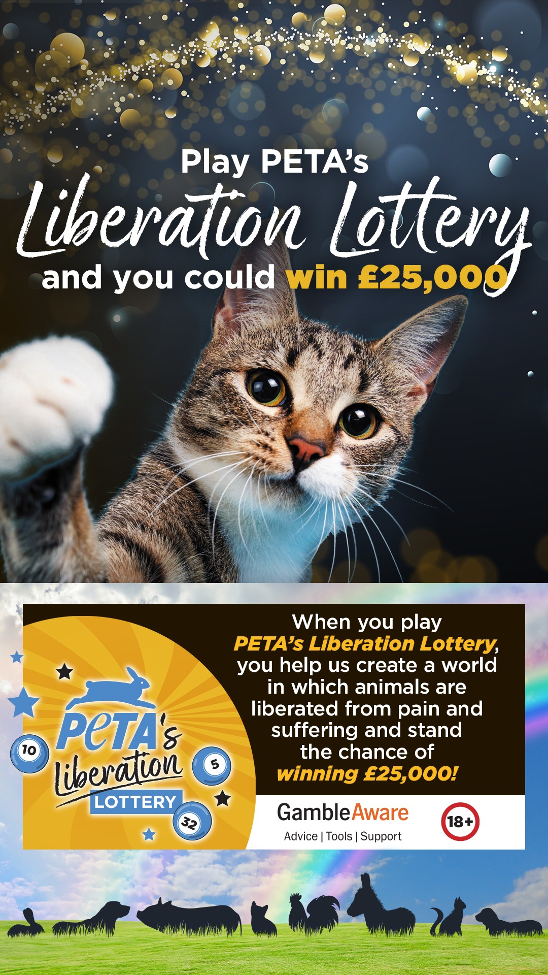 PETA UK Facebook ad