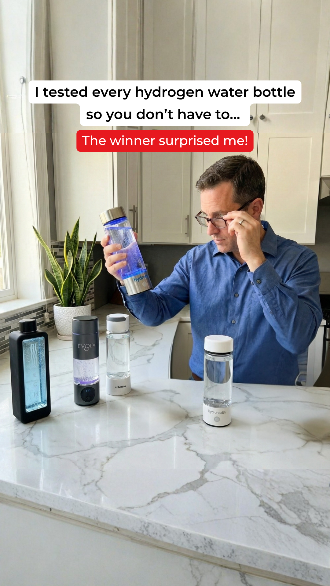 The Hydrogen Water Magazine Facebook ad