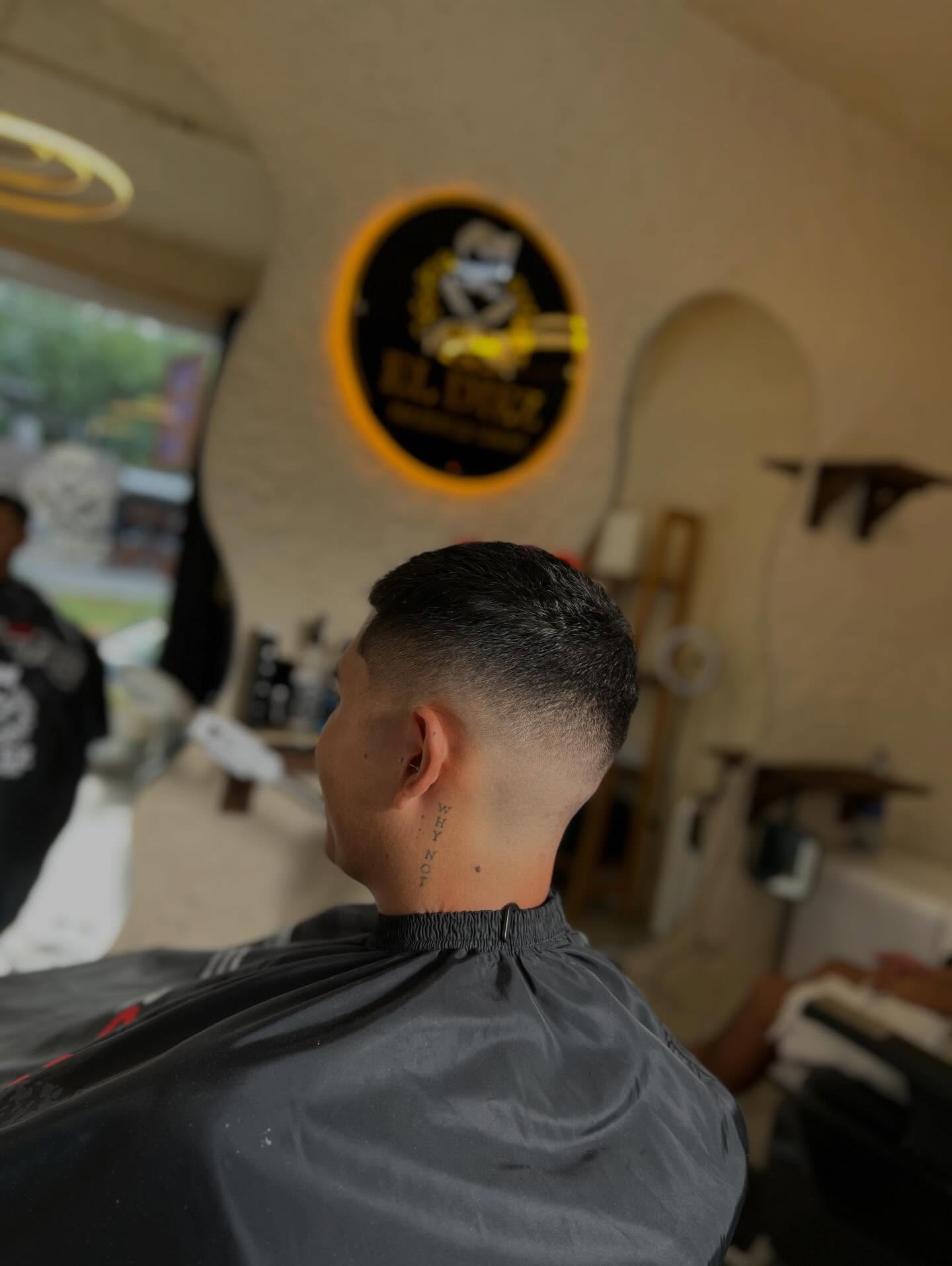 El Diez Barber Shop Tulum Facebook ad: Welcome to your place of trust.