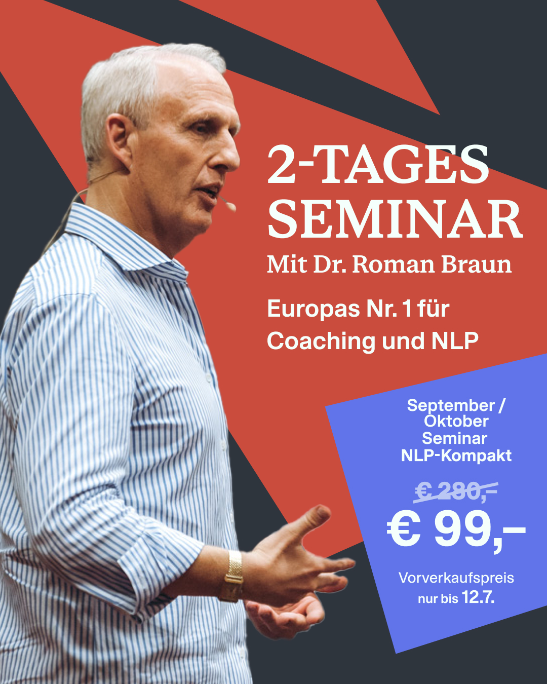 NLP-Kompakt & Trinergy mit Dr. Roman Braun Facebook ad from Jun 30, 2026