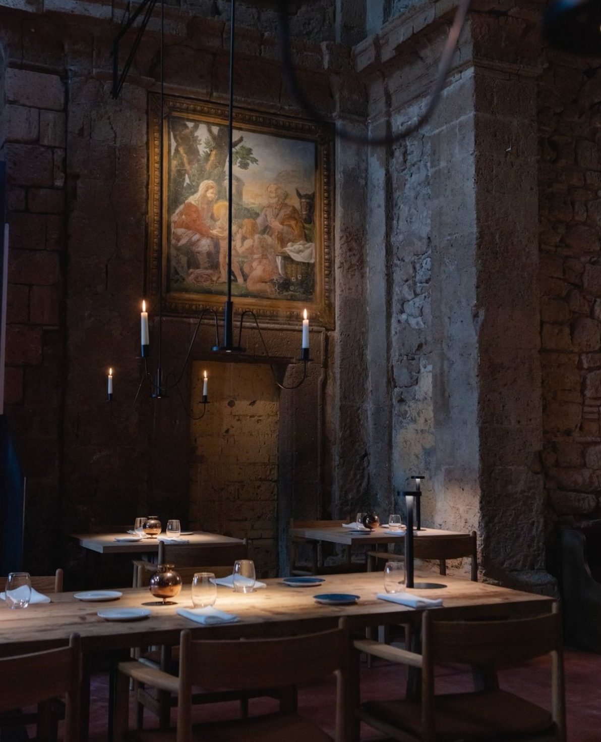 CORO Orvieto Facebook ad: Italian fine dining in a 1500's church in…