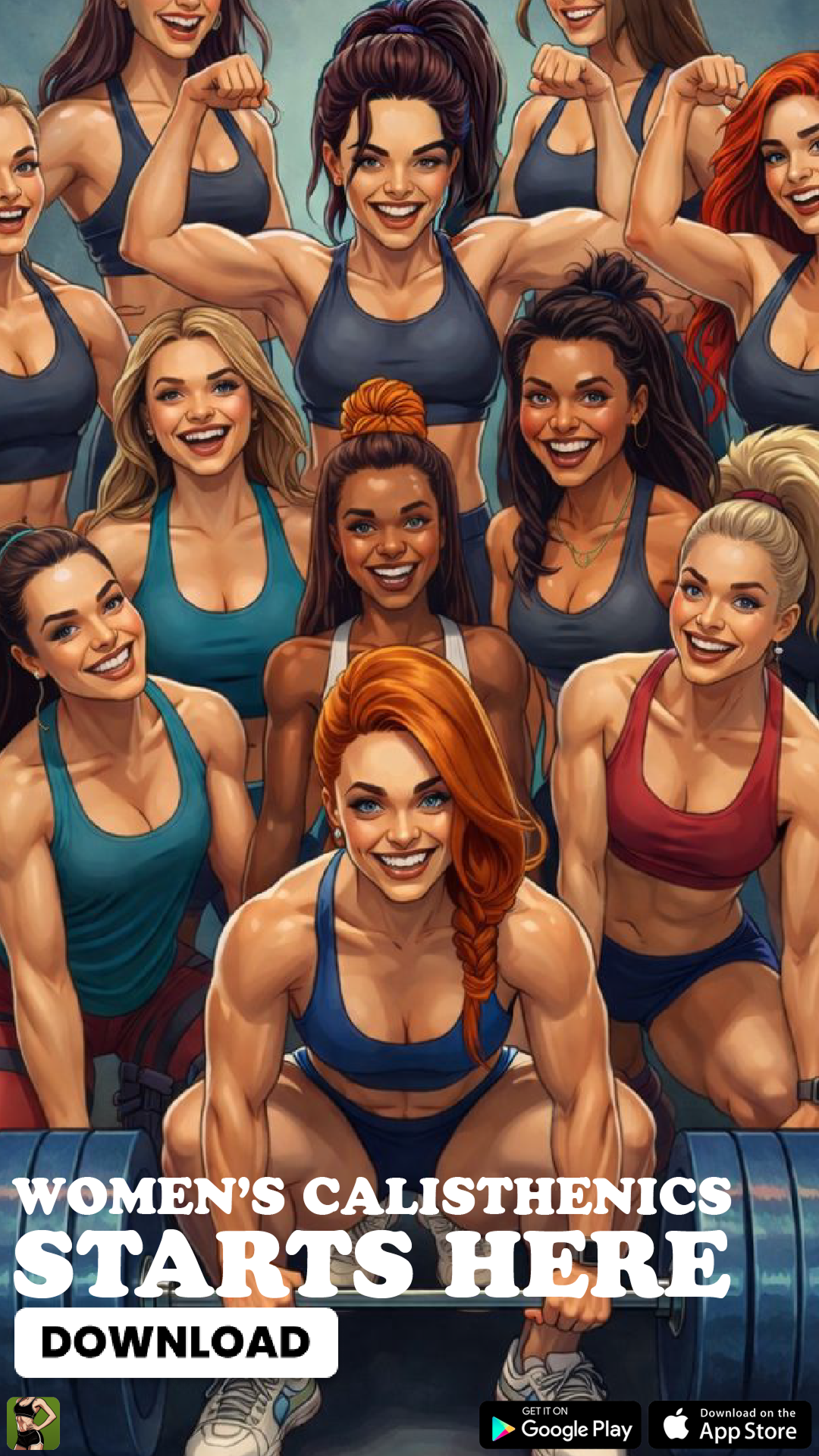 Military Calisthenics Women Facebook ad from Mar 5, 2026