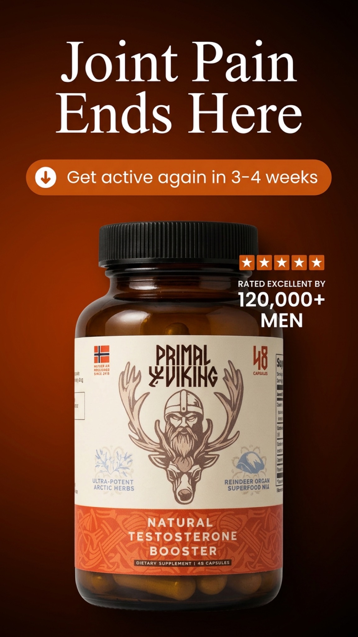 Primal Viking Facebook ad