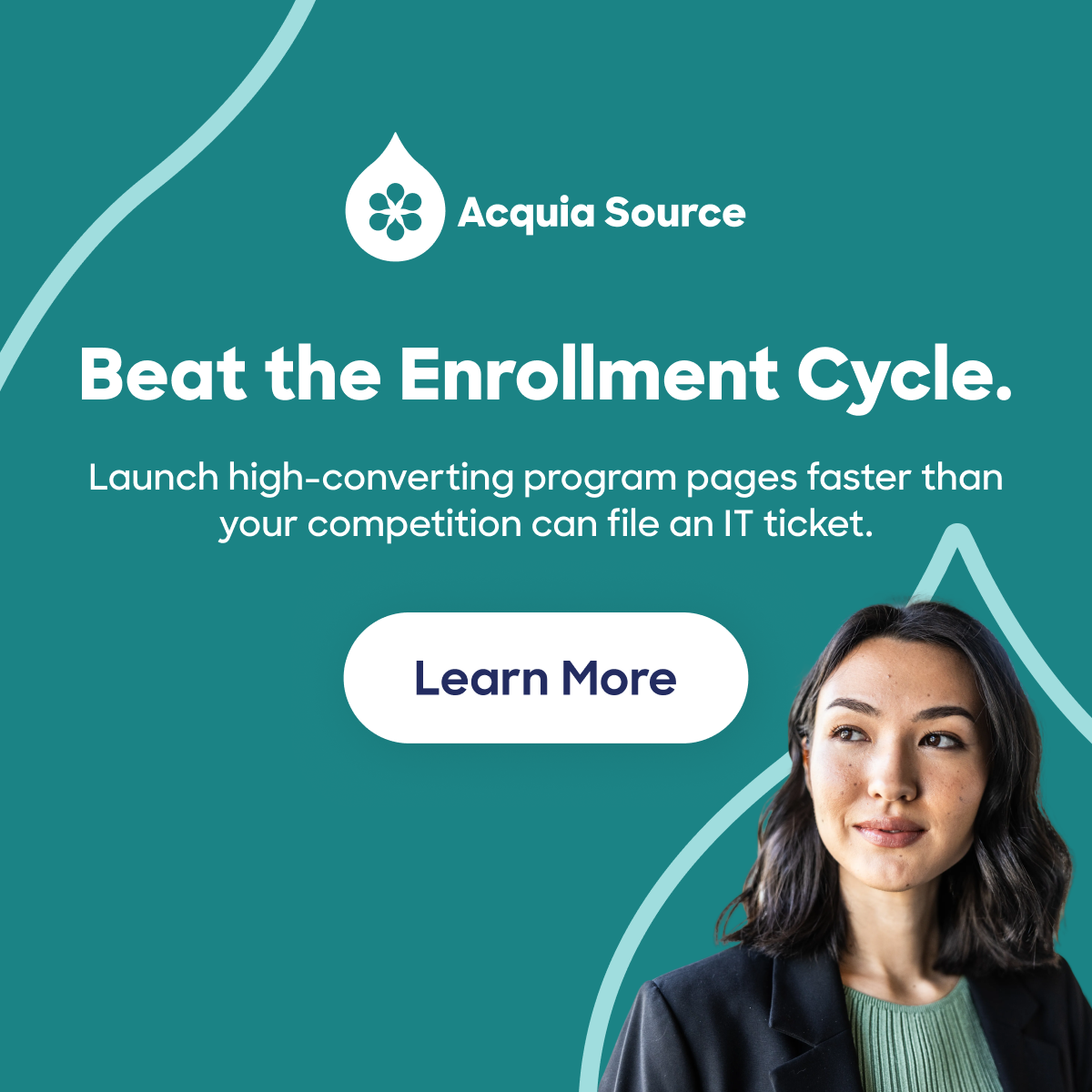 Acquia Facebook ad