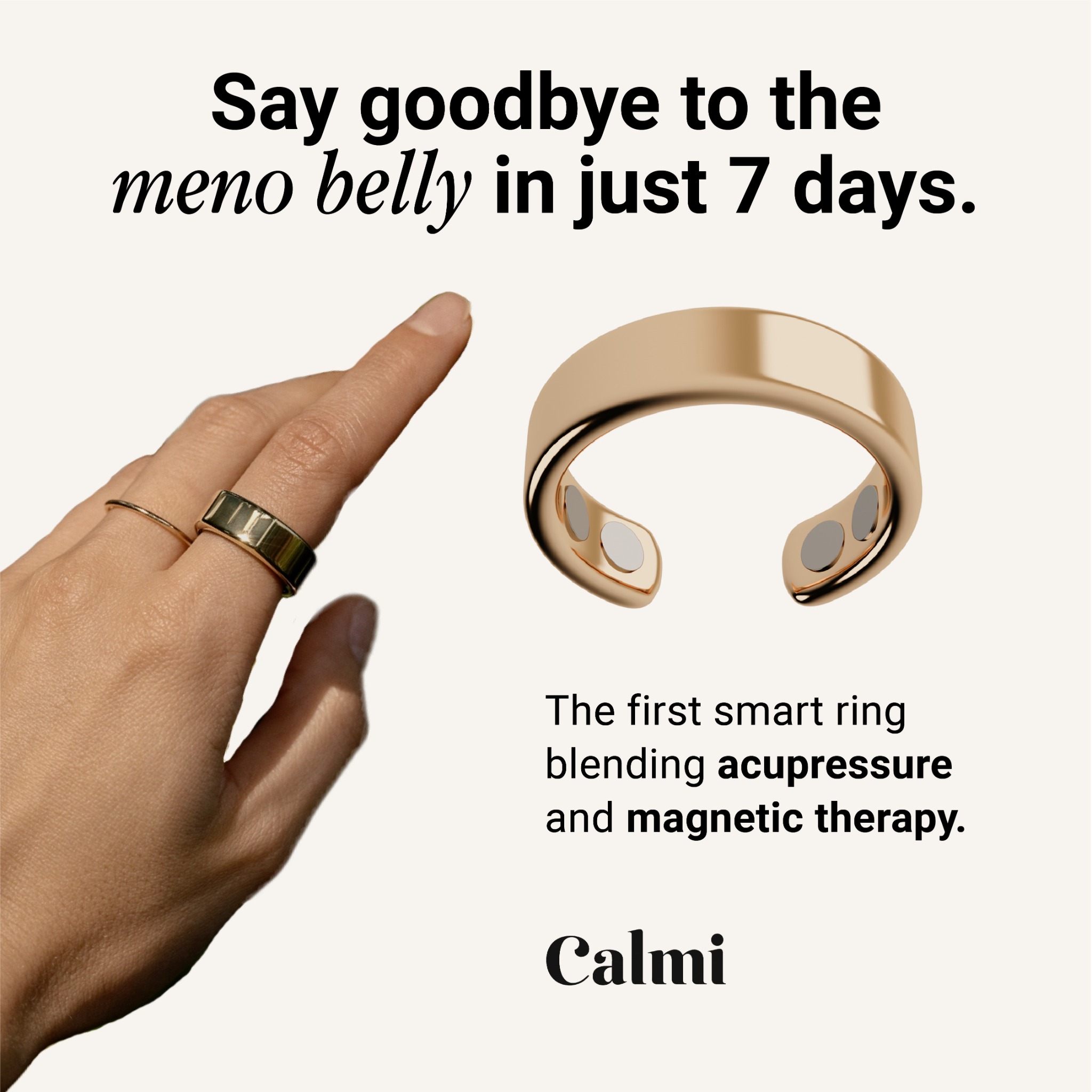 Calmi Facebook ad