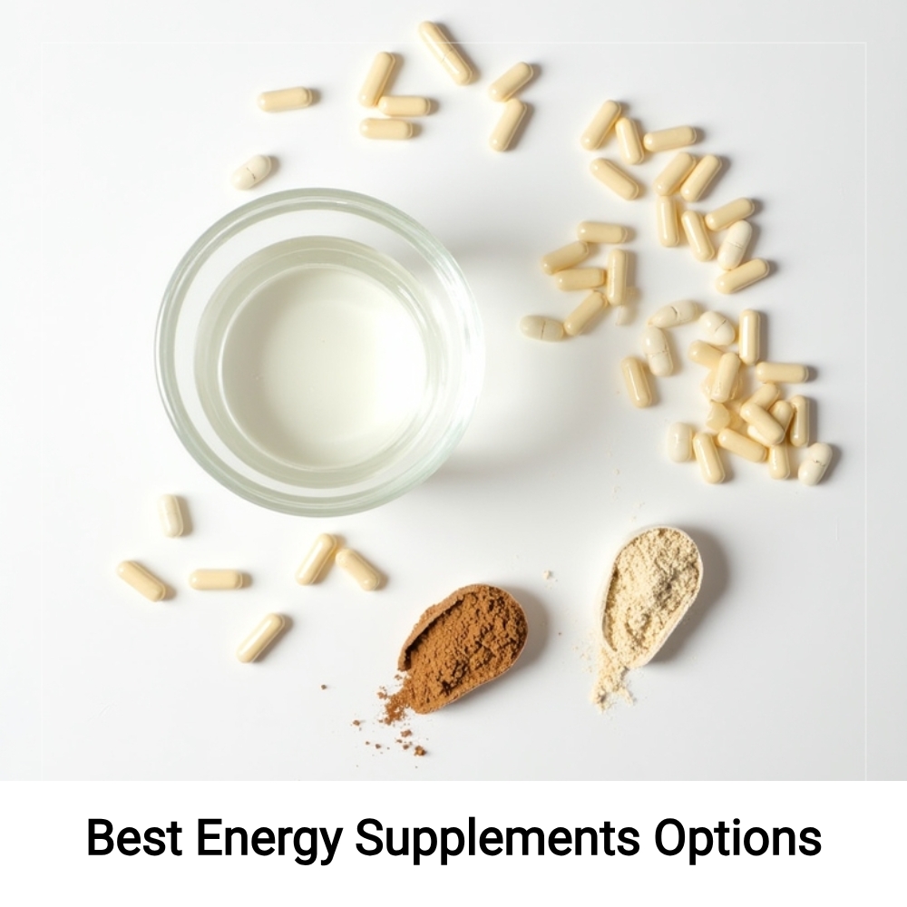 Impact Read Center Facebook ad: Best Energy Supplements Options.
