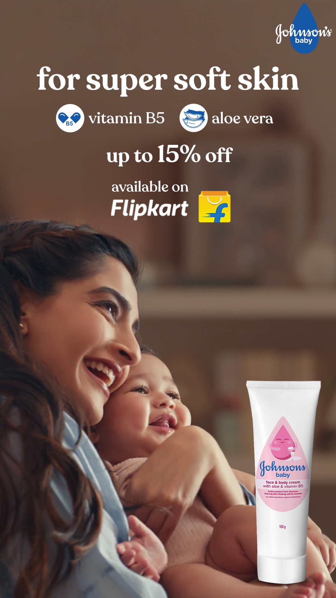 JOHNSON'S baby Facebook ad