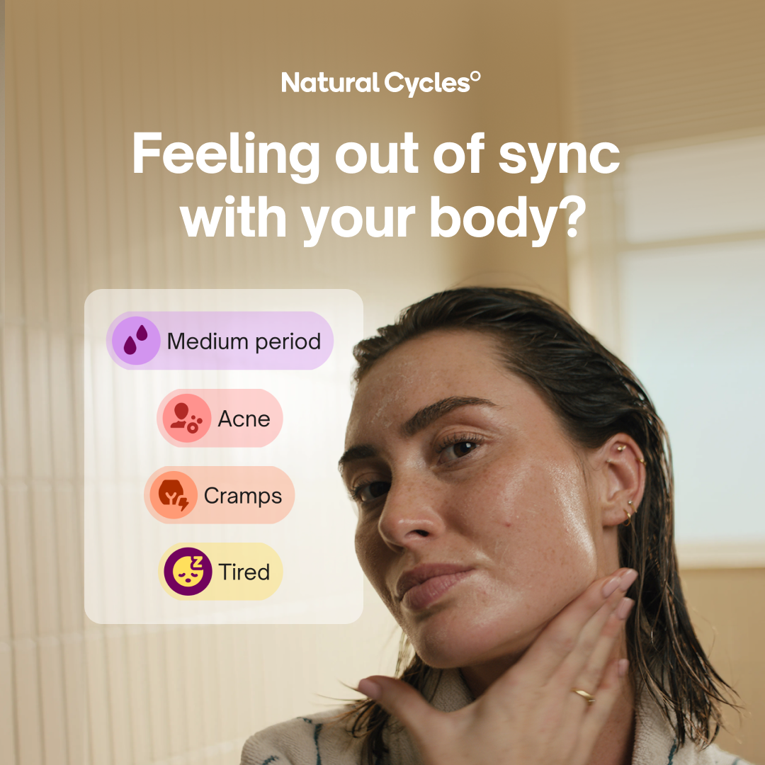 Natural Cycles Facebook ad
