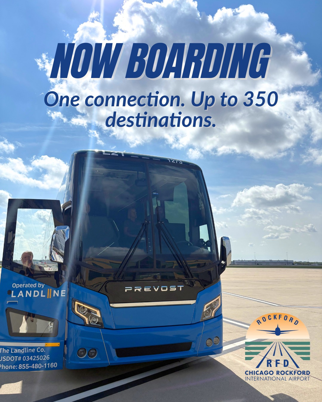 Chicago Rockford International Airport (RFD) Facebook ad: Flights from Rockford | American Airlines