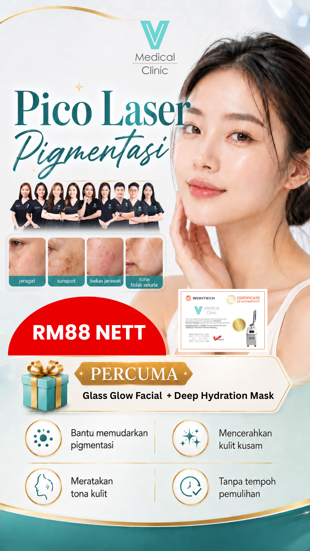 V Medical Clinic Malaysia Facebook ad