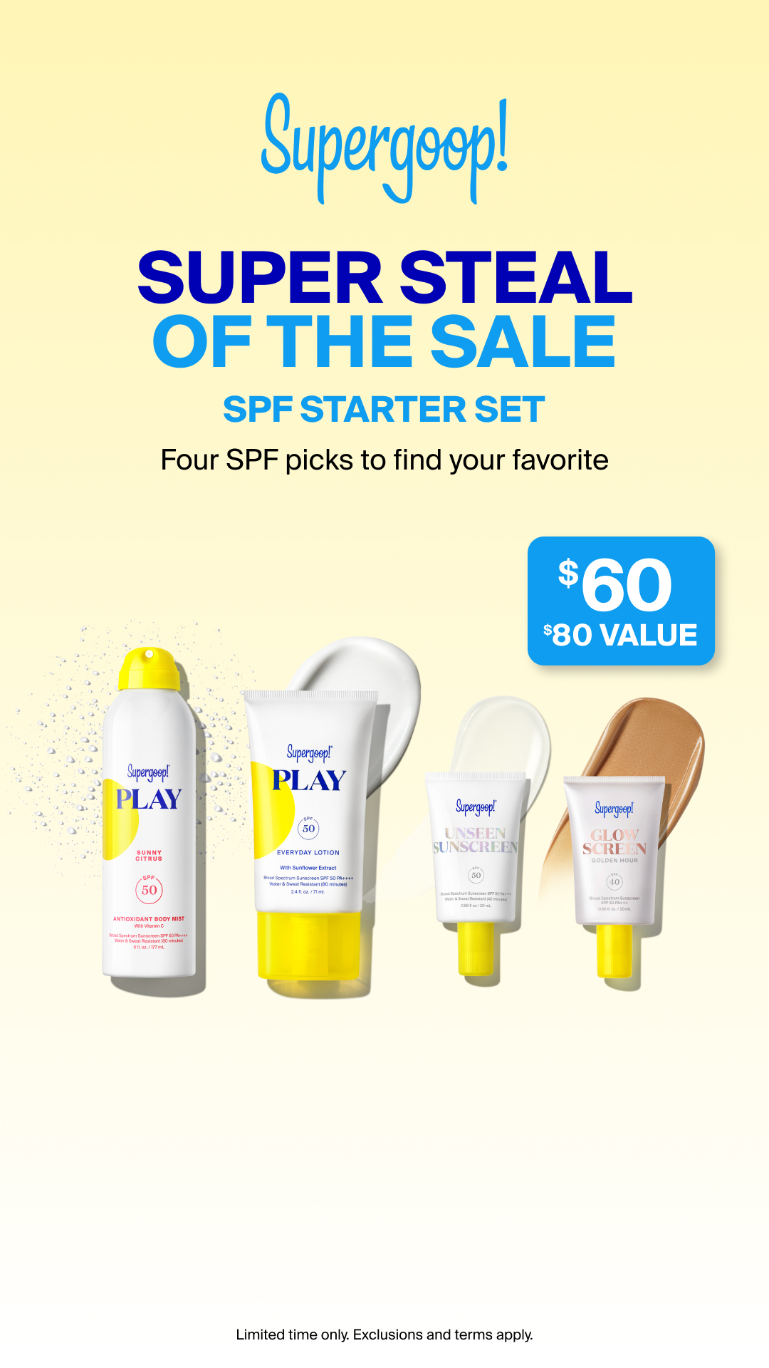 Supergoop Facebook ad