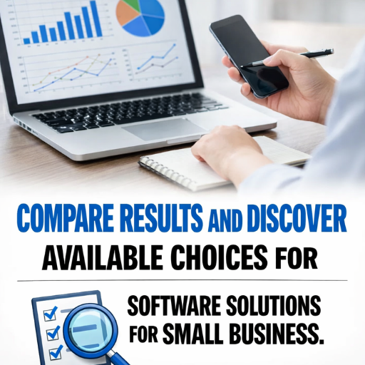 Info Genius Facebook ad: Compare Software Solutions For Small Business Online