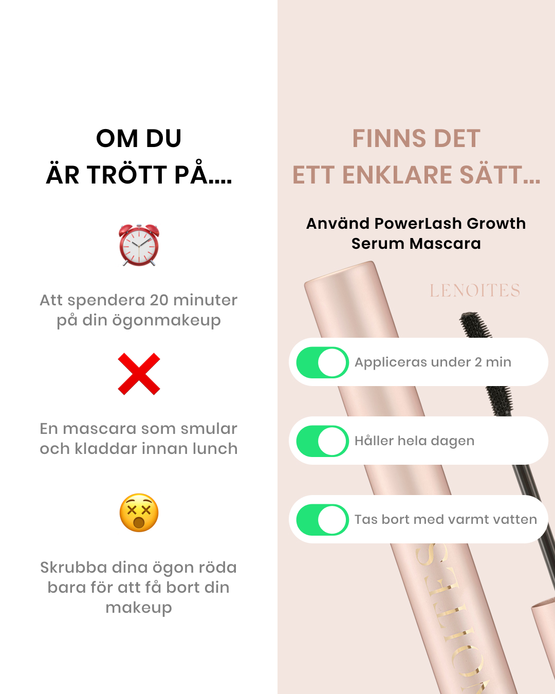 Lenoites Facebook ad