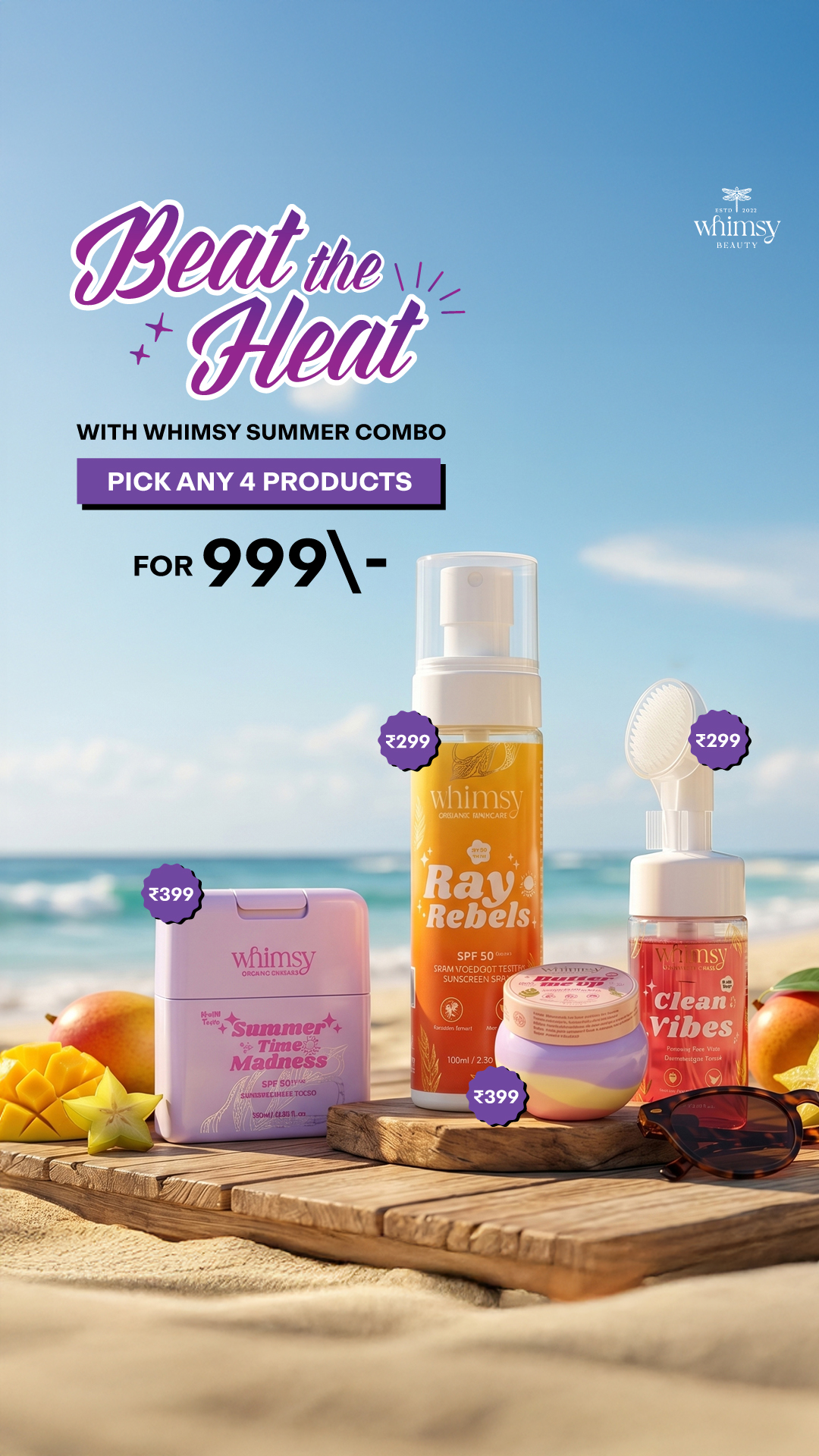 Whimsy Beauty Facebook ad