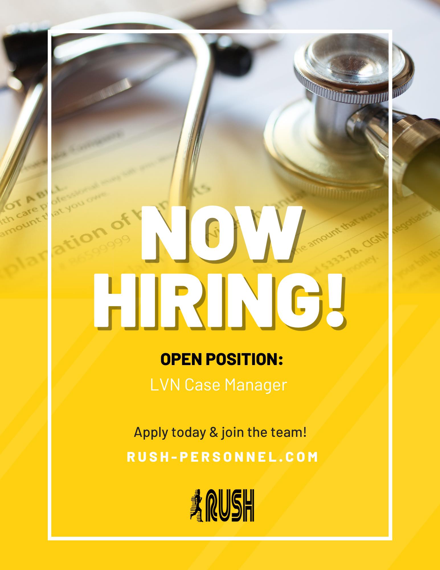 Rush Personnel Services Inc Chico CA Facebook ad