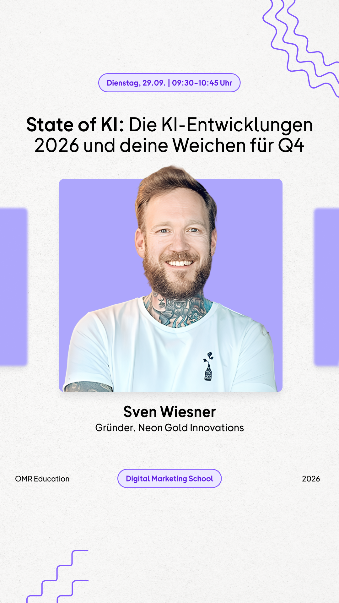 OMR Facebook ad: Der KI-Einstieg, den sich viele früher gewünscht hätten.