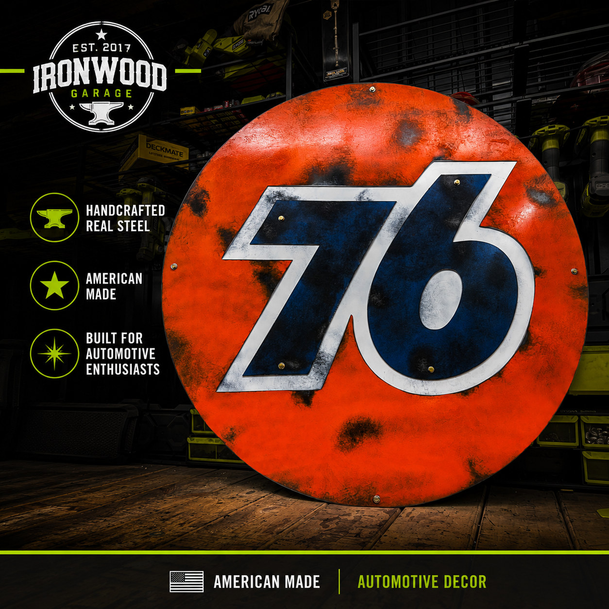 Ironwood Garage Facebook ad