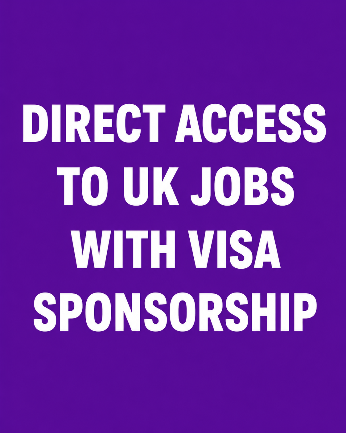 Visa Job Finder Facebook ad