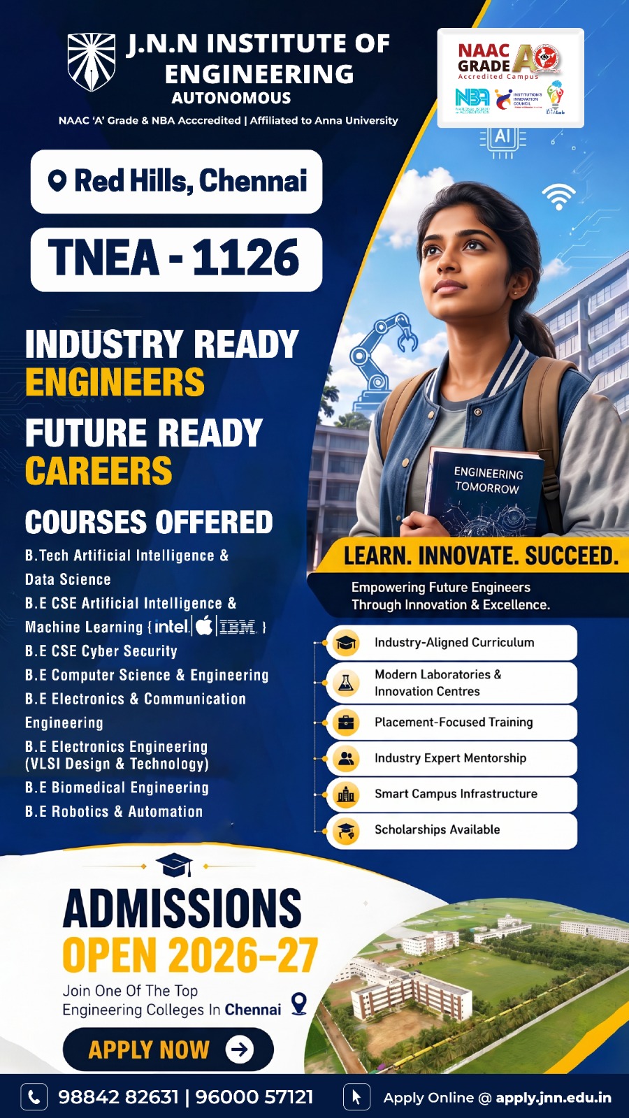 J.N.N Institute of Engineering Facebook ad