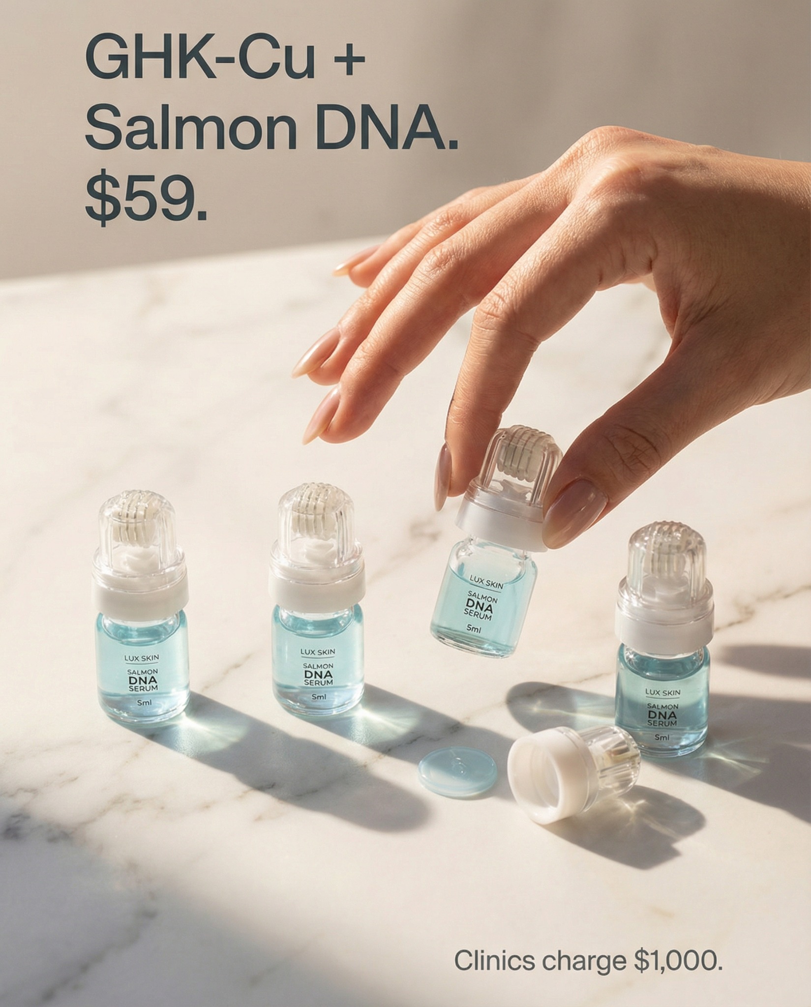LUX SKIN Facebook ad