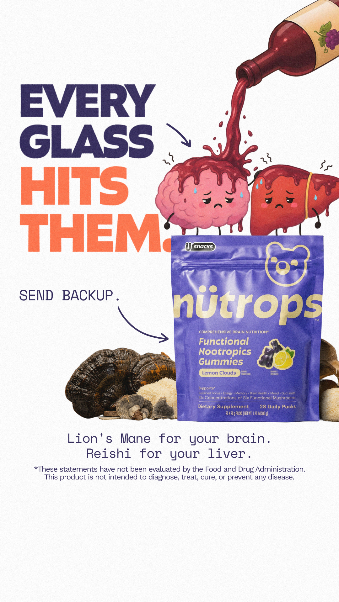 Nütrops Facebook ad