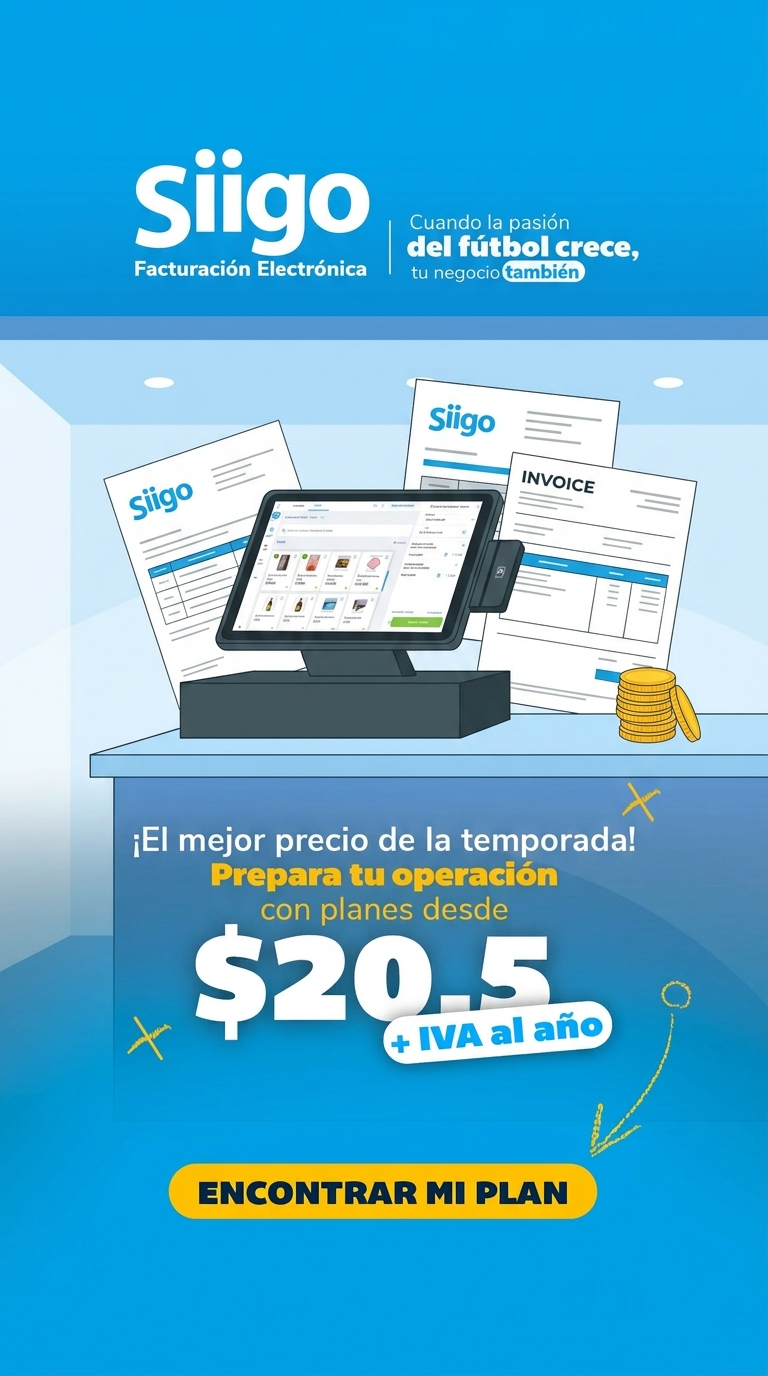 Siigo Contífico Facebook ad: Factura sin límites desde solo $20,50 al año. ¡Actívalo!
