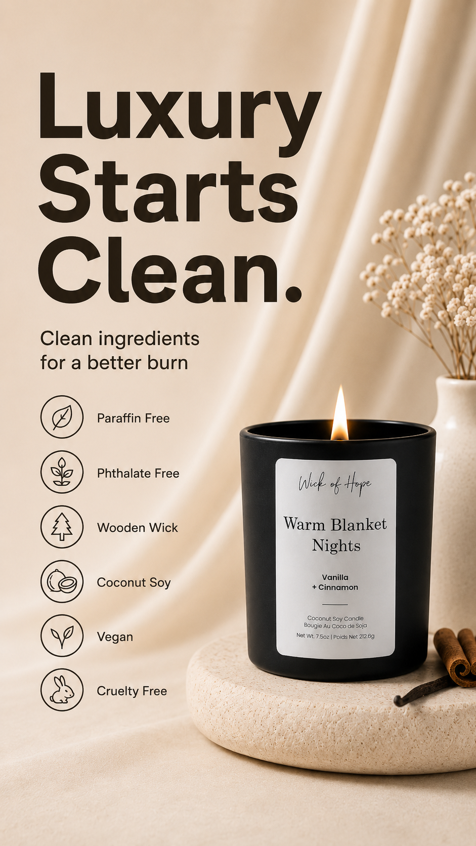 Wick of Hope Facebook ad from Jul 14, 2026
