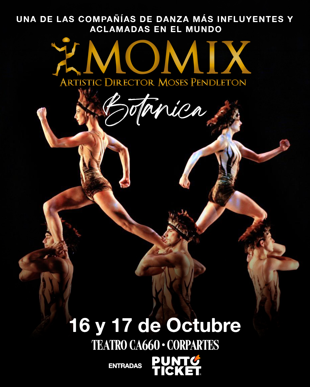La Oreja Facebook ad: Momix en Chile