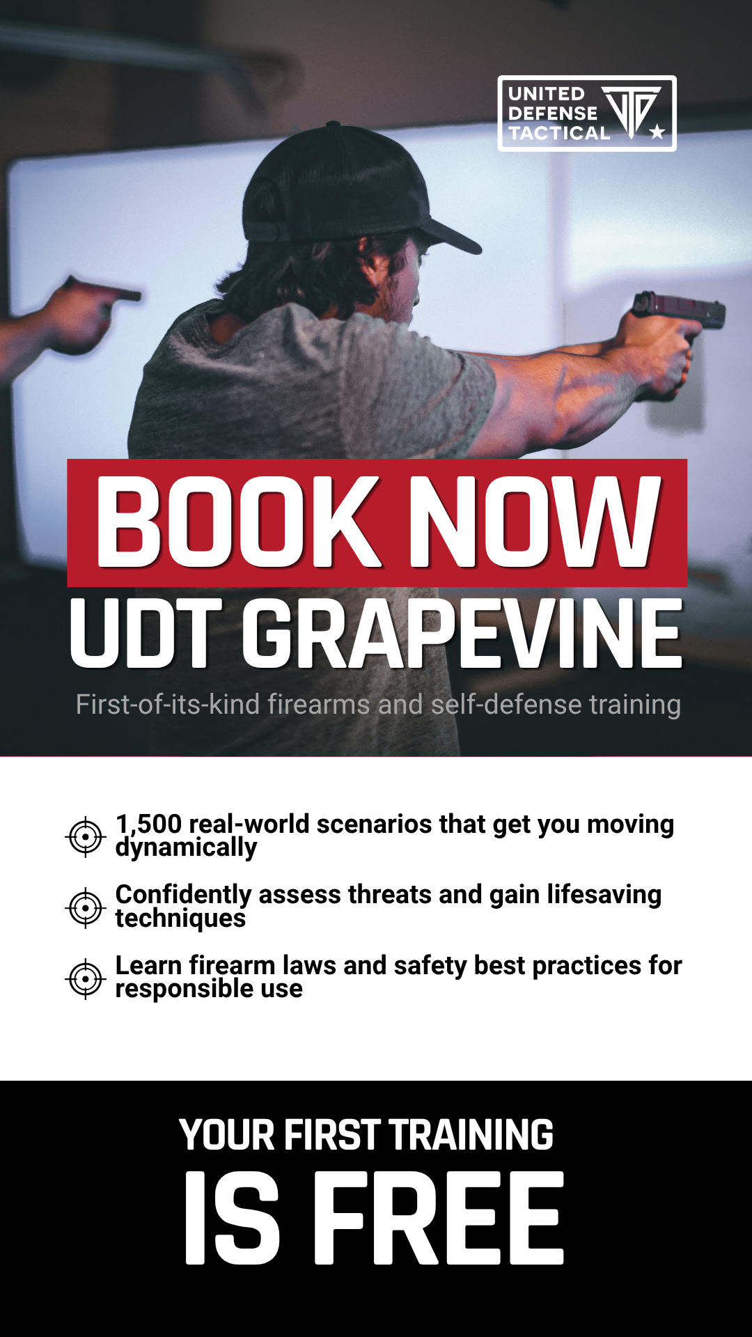 UDT Grapevine Facebook ad
