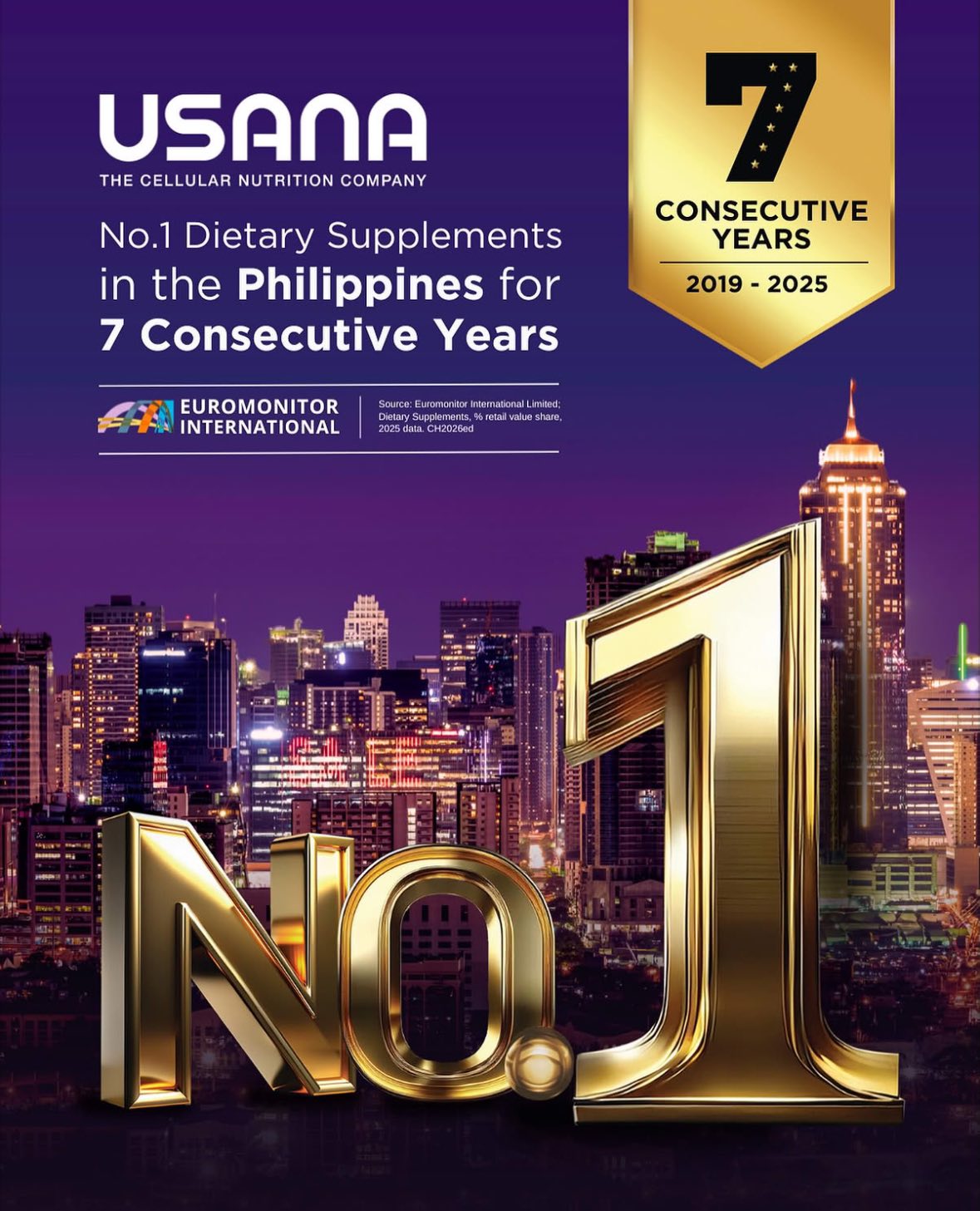 Usana Gensan Ind. Distributor - It Facebook ad: Health is wealth.