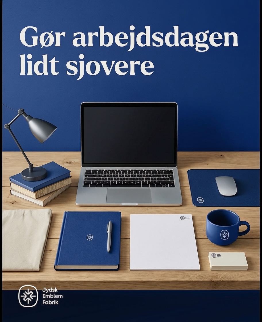 JEF.DK / Jydsk Emblem Fabrik A/S Facebook ad: Gør jeres brand synligt