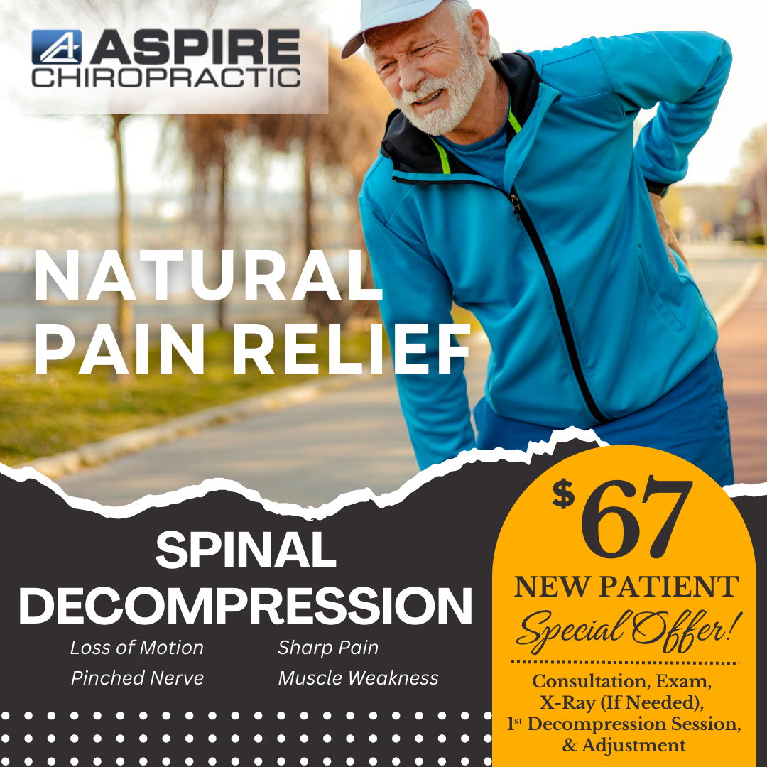 Aspire Chiropractic Facebook ad: $67 New Patient Special