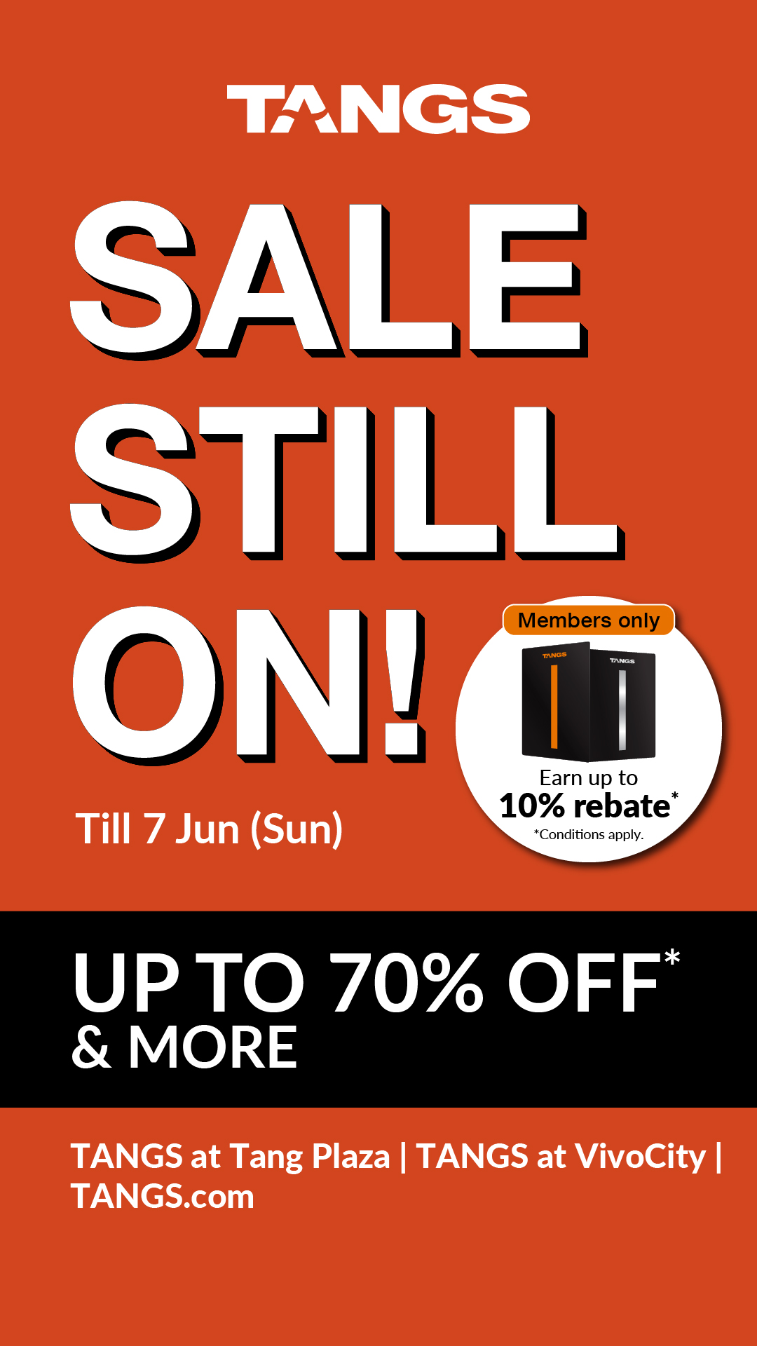 TANGS Facebook ad