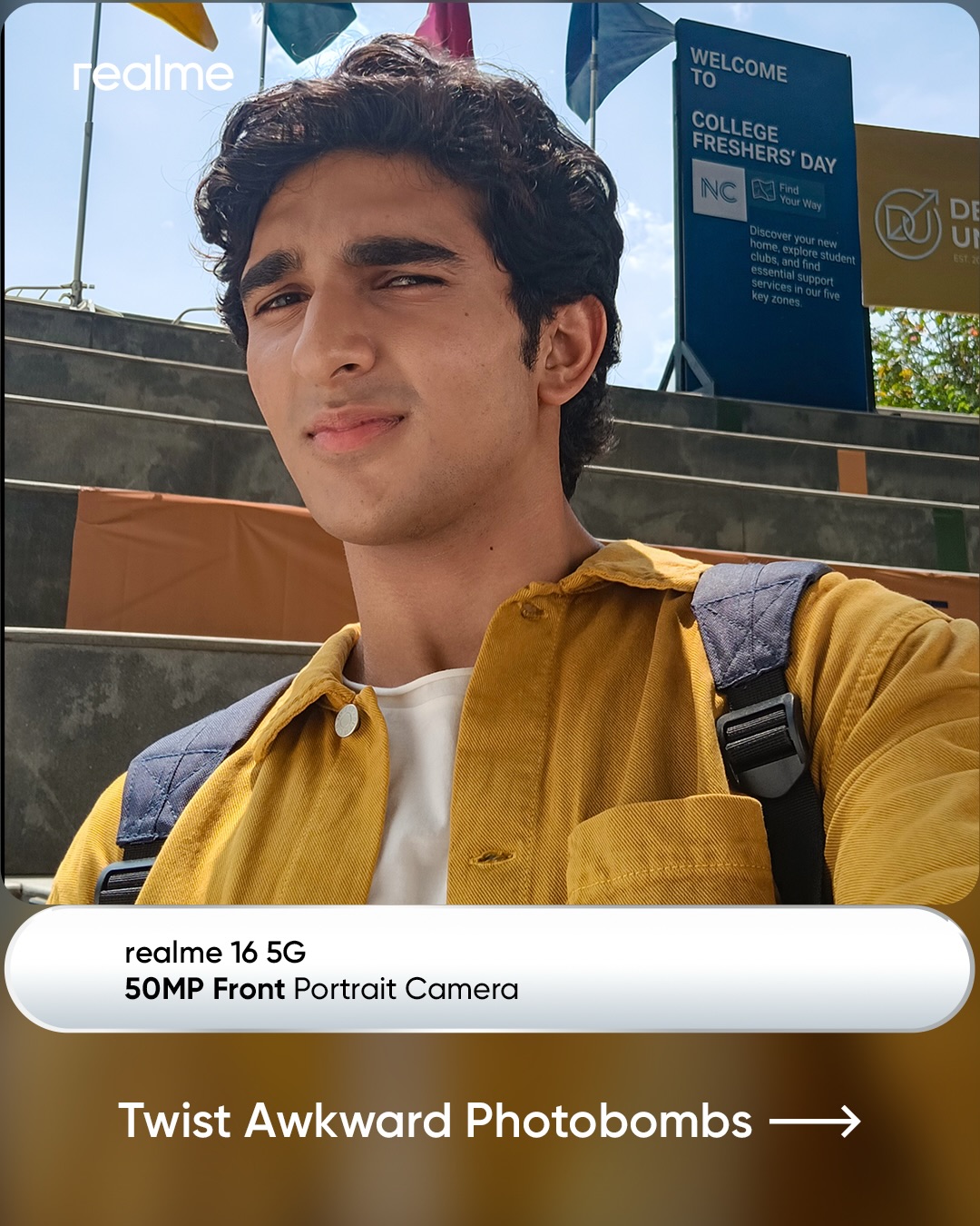 realme Facebook ad