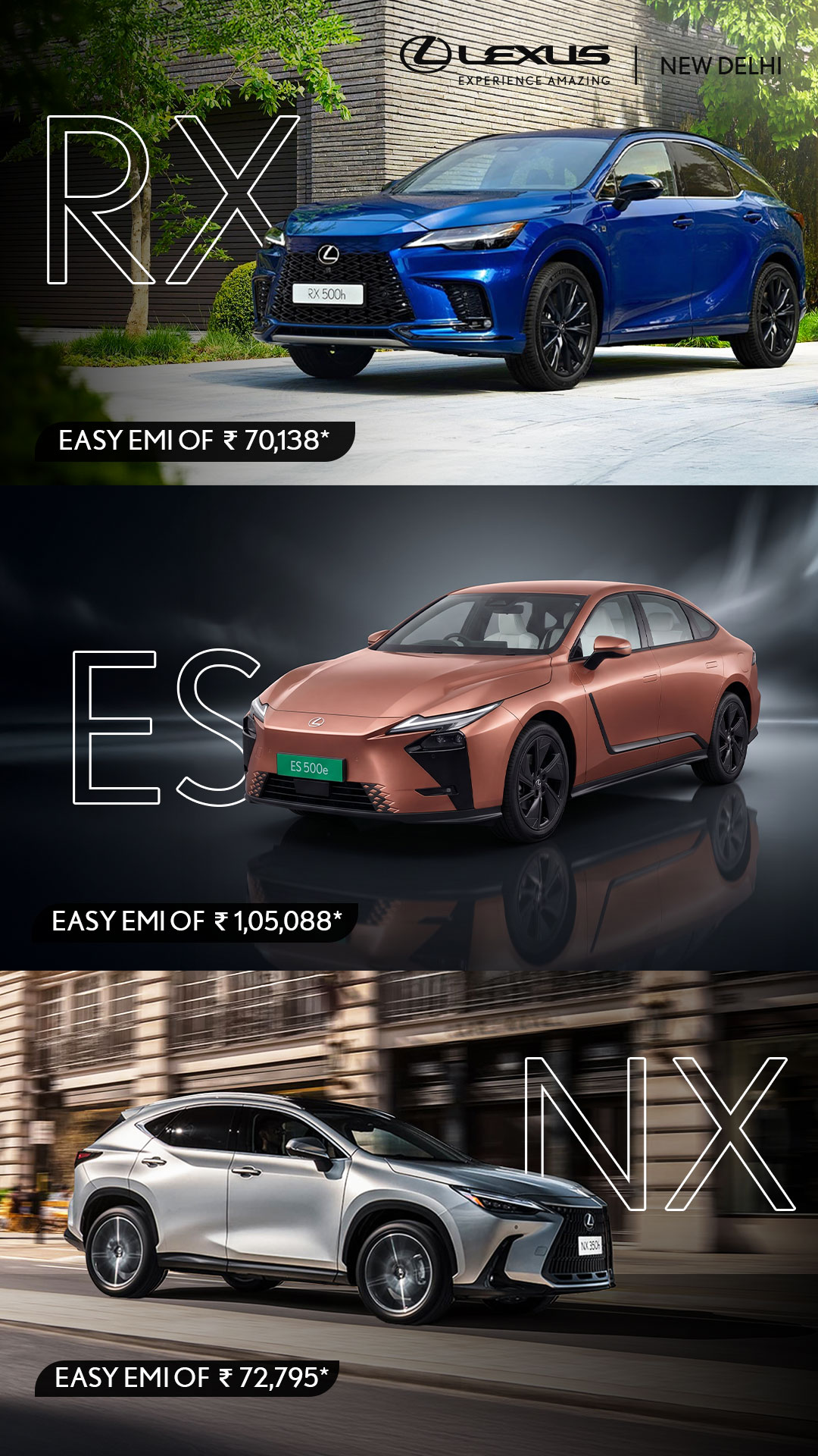 Lexus New Delhi Facebook ad from Jun 12, 2026