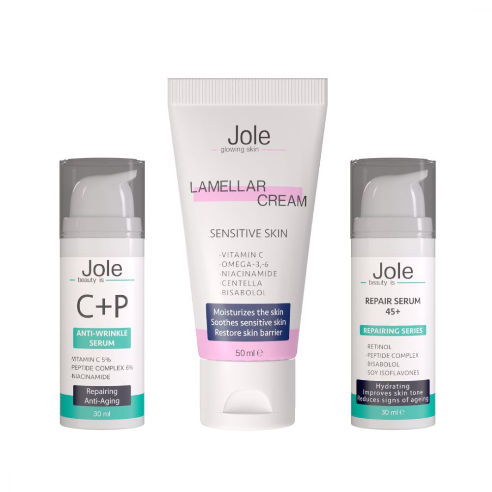 Jole Cosmetics Facebook ad from Sep 23, 2025