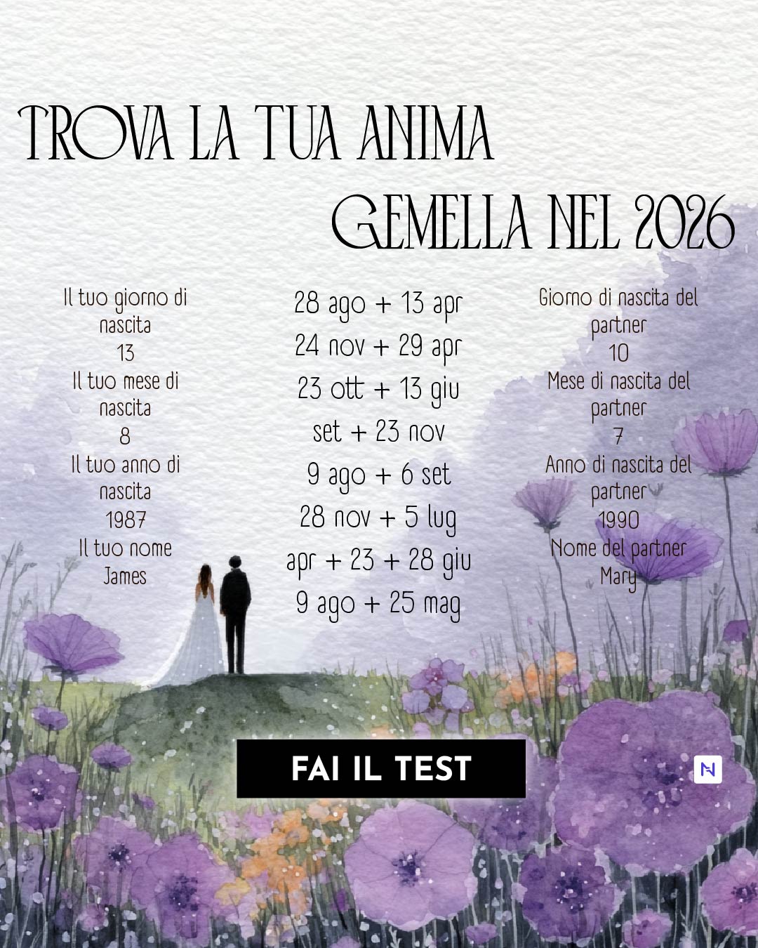 Nebula: Marriage Compatibility Facebook ad