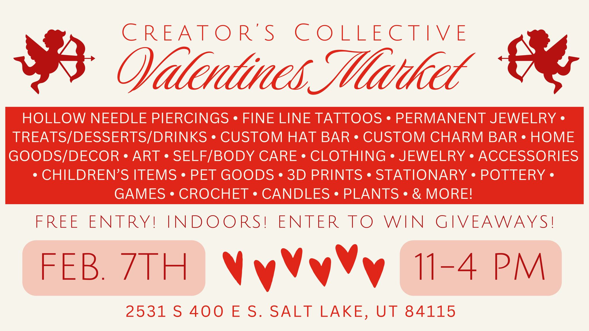 Creator’s Collective Market Facebook ad: Creator's Collective Valentine's Market