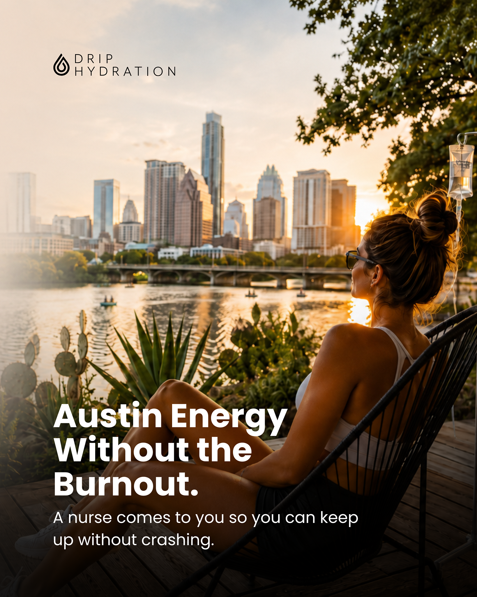 Drip Hydration Facebook ad