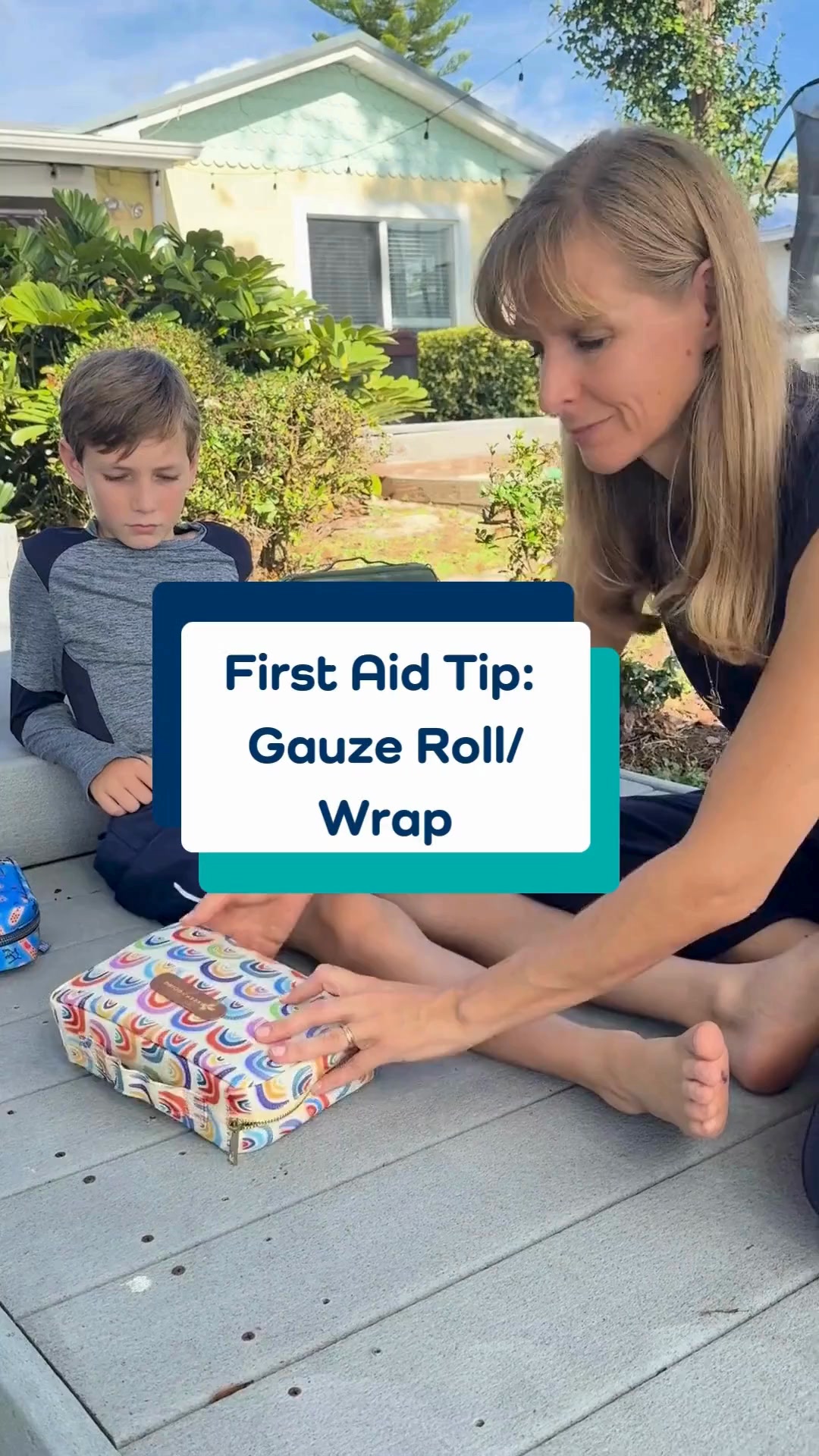 KeepGoing First Aid Facebook ad: Wondering how to actually USE the items in…