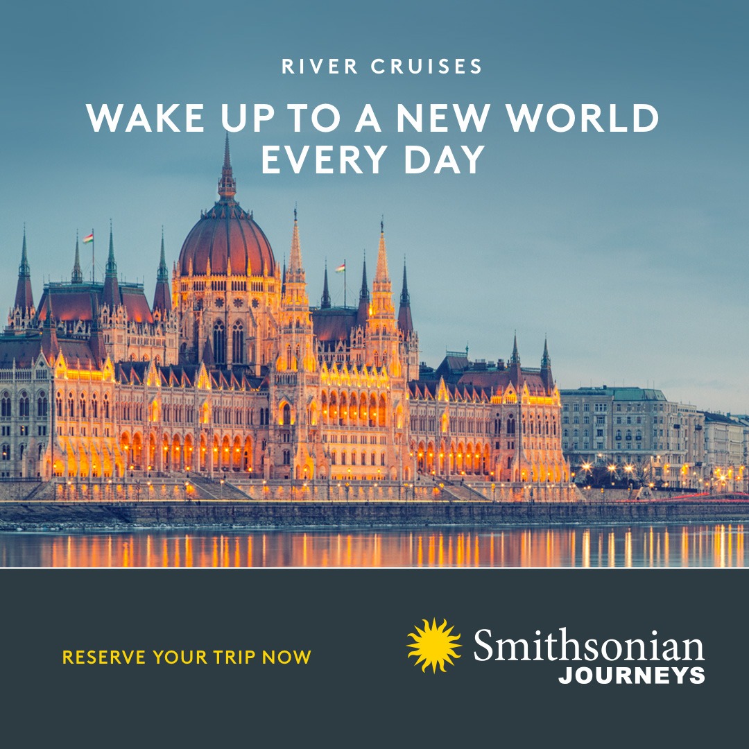 Smithsonian Journeys Facebook ad