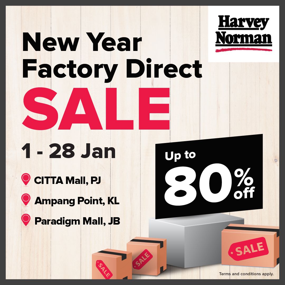 Harvey Norman Malaysia Facebook ad
