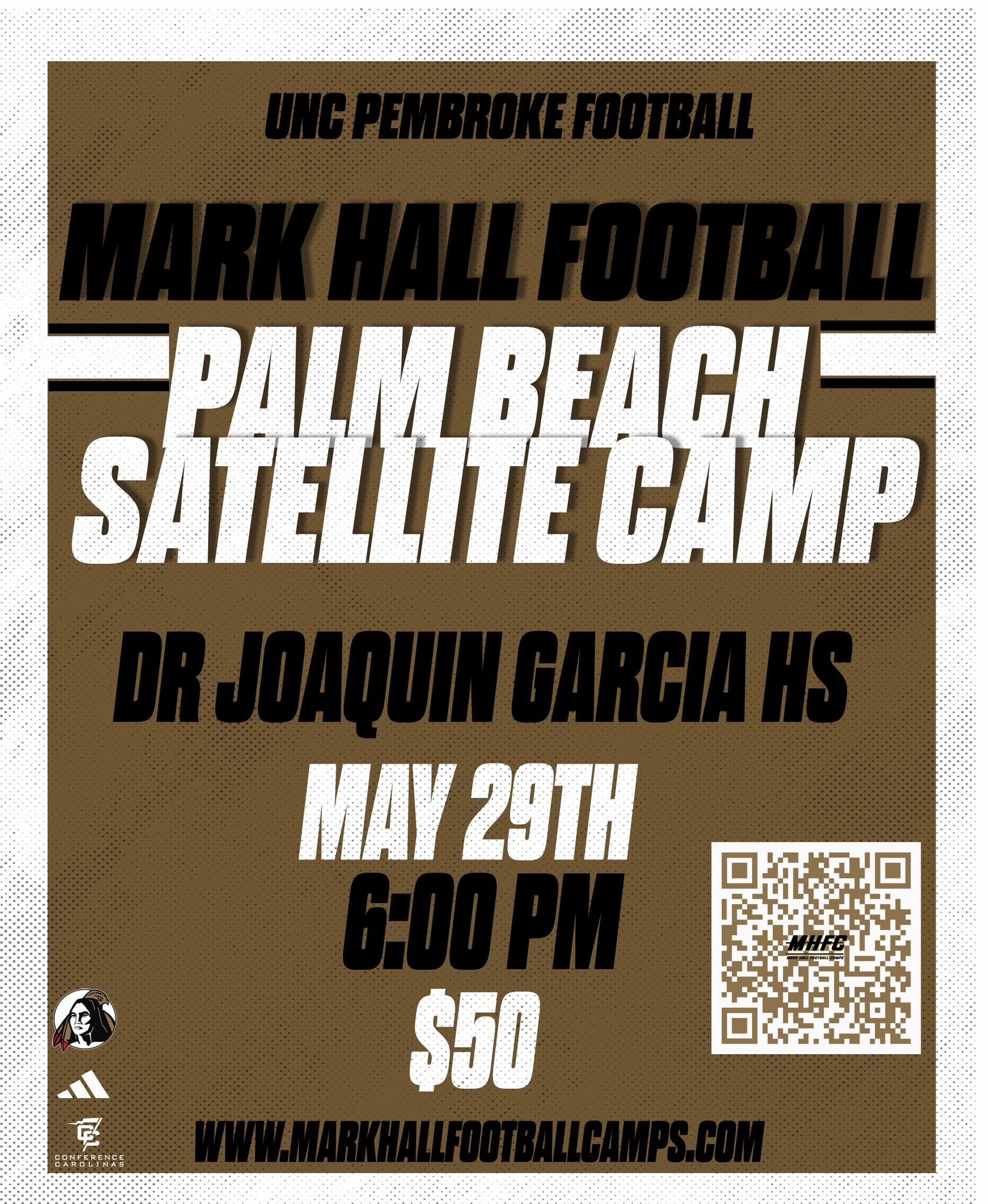 Mark Hall Football Camps Facebook ad: Mark Hall Football Camp: West Palm Beach Satellite Camp |…